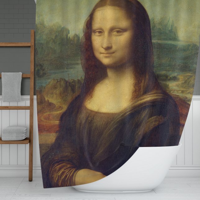 Cortina De Ducha Da Vinci es la Mona Lisa (Subido por el creador)