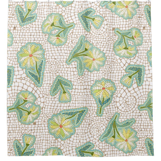 Cortina de ducha Daisy Mosaic (Anverso)