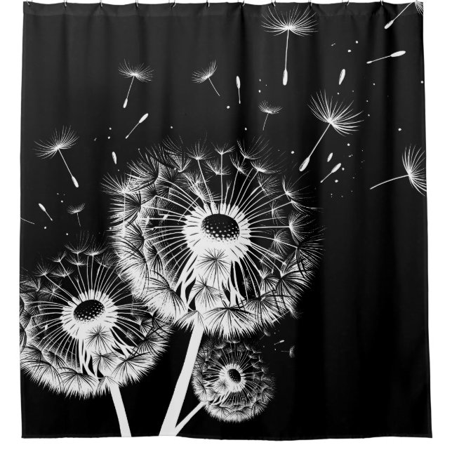 Cortina De Ducha Dandelion (Anverso)