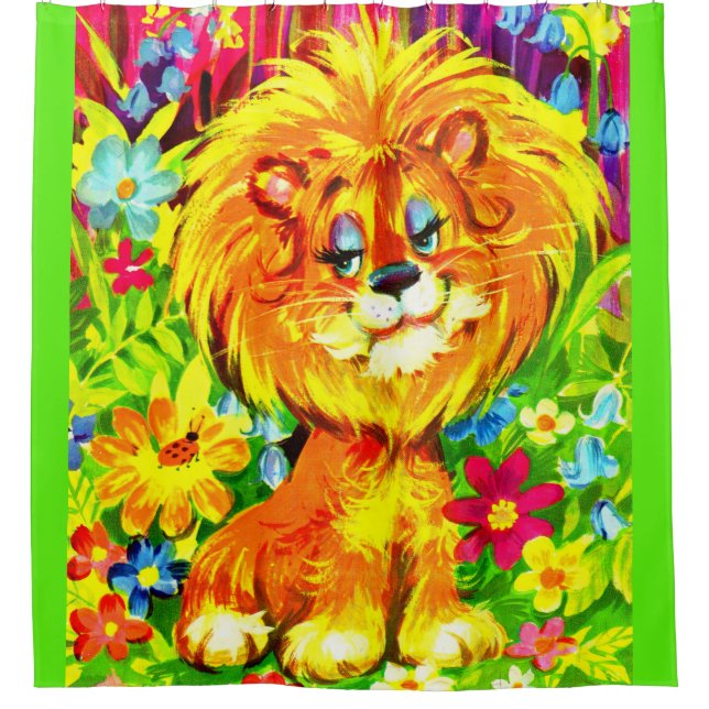 Cortina De Ducha dandy lion (Anverso)
