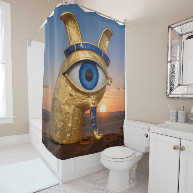Cortina De Ducha Das Ägyptische Auge´3 (In situ)