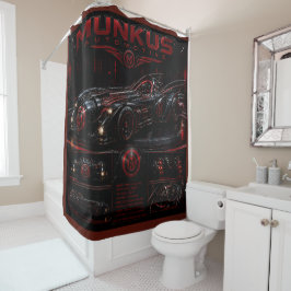 cortina de ducha de accesorios de baño de Munkus a