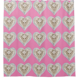 Cortina de ducha de amor de Unicorn
