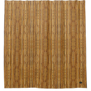 Cortina de ducha de aspecto Bamboo HAMbyWG