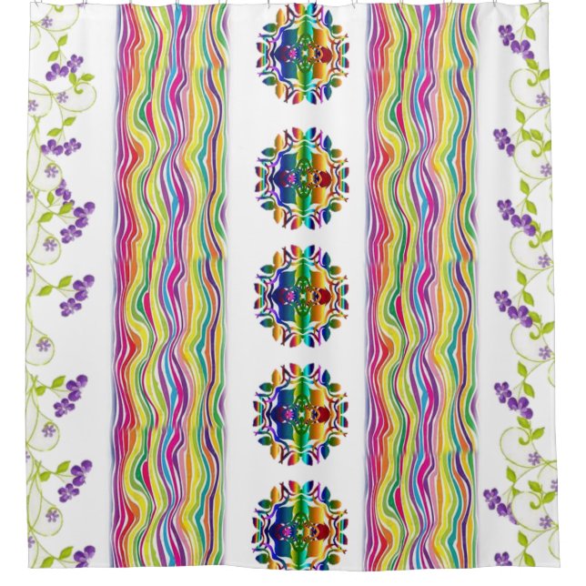 Cortina de ducha de banda (Anverso)