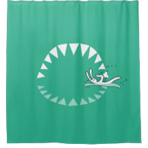 Cortina de ducha de BixTheRabbit