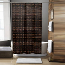 Cortina de ducha de Boho gitano