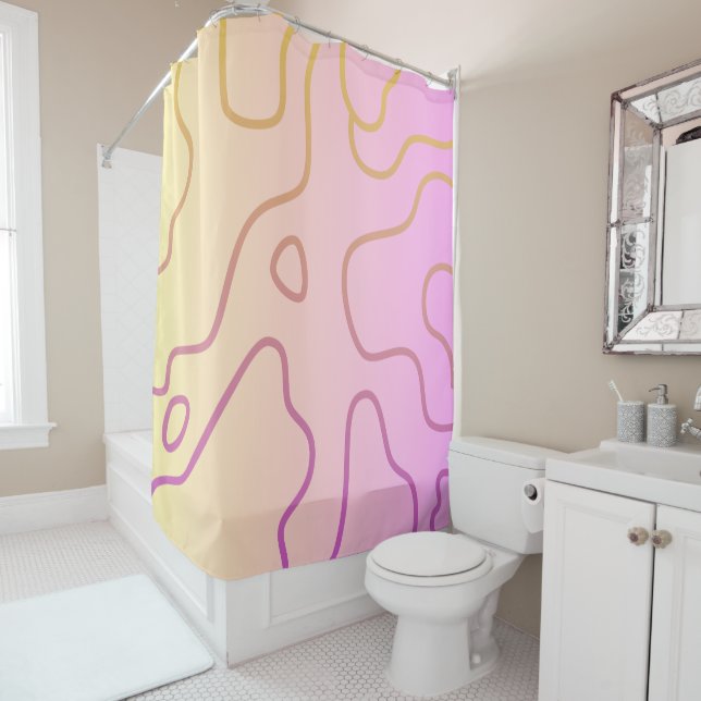 Cortina De Ducha de camuflaje (In situ)