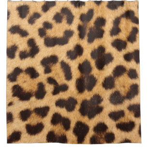Cortina de ducha de Cheetah Print Leopard