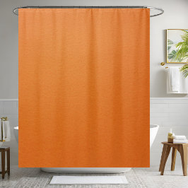 Cortina de ducha de cuero naranja