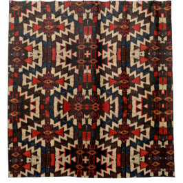 Cortina de ducha de diseño de alfombras orientales