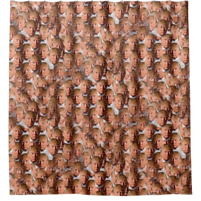 cortina de ducha de donald drumpf (Anverso)