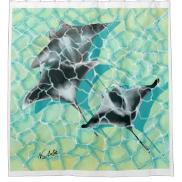 Cortina De Ducha DE Duschvorhang Manta Rochen