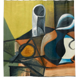 Cortina de ducha de flores