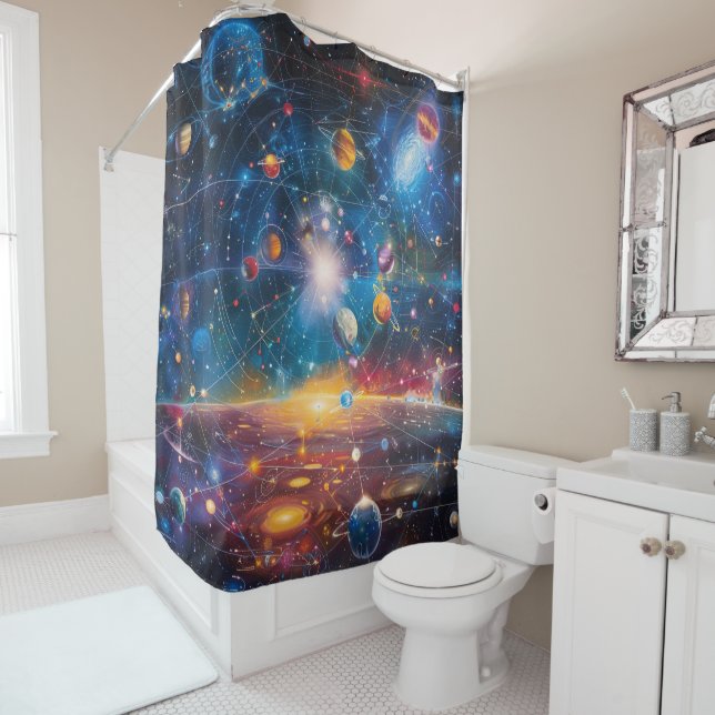 Cortina de ducha de galaxia cósmica (In situ)