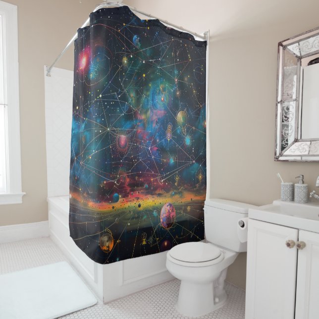 Cortina de ducha de galaxia cósmica (In situ)