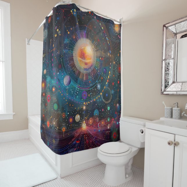 Cortina de ducha de galaxia cósmica (In situ)