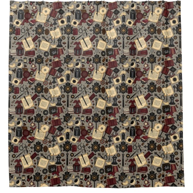 Cortina de ducha de la academia oscura - Elegancia (Anverso)