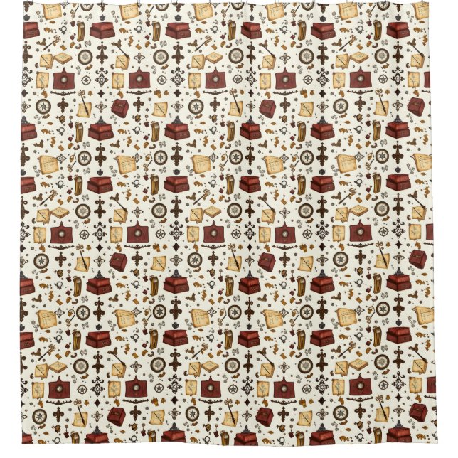 Cortina de ducha de la academia oscura - Elegancia (Anverso)