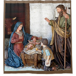 CORTINA DE DUCHA DE LA NATIVIDAD #3