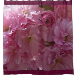 Cortina de ducha de la primavera