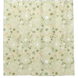 Cortina de ducha de Moda Boho - Relajada y terrate