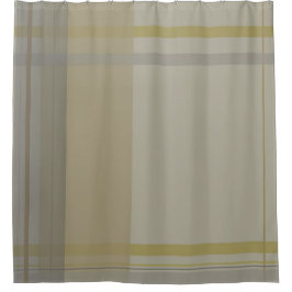 Cortina De Ducha de oro, cobre plateado, gays y beiges