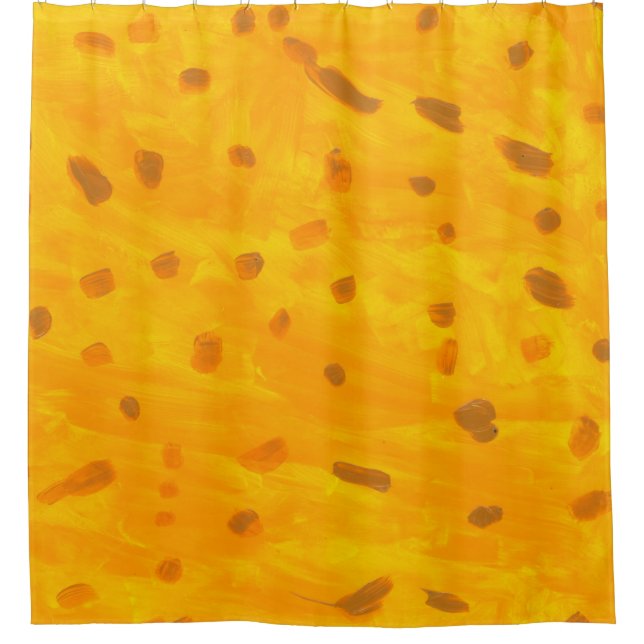 Cortina de ducha de peces dorados (Anverso)