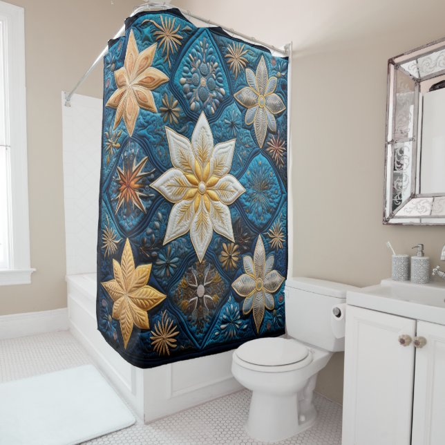 Cortina de ducha de rábano de invierno y nieve (In situ)