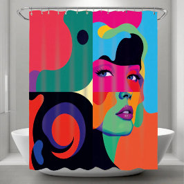 Cortina de ducha de reflexión radiante