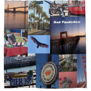 Cortina de ducha de San Francisco