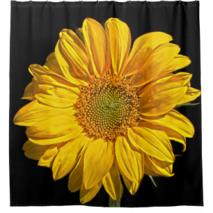 Cortina de ducha de Sunflower sccn