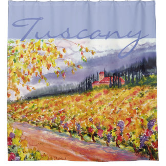 Cortina de ducha de Toscana
