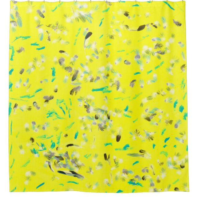 Cortina de ducha de vuelo soleado (Anverso)