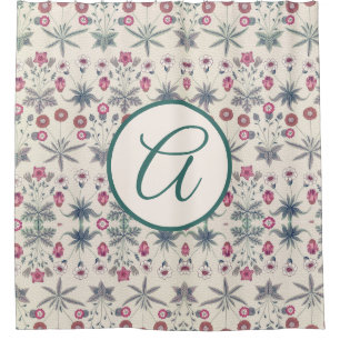 CORTINA DE DUCHA DE William Morris CON INICIAL