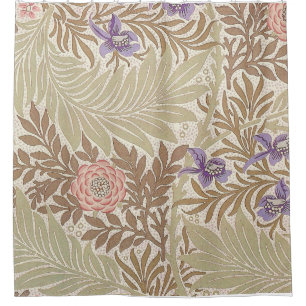 Cortina de ducha de William Morris Larkspur