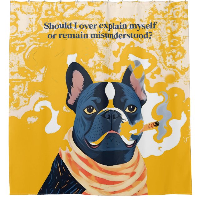 Cortina De Ducha Debería Explicarme (Anverso)