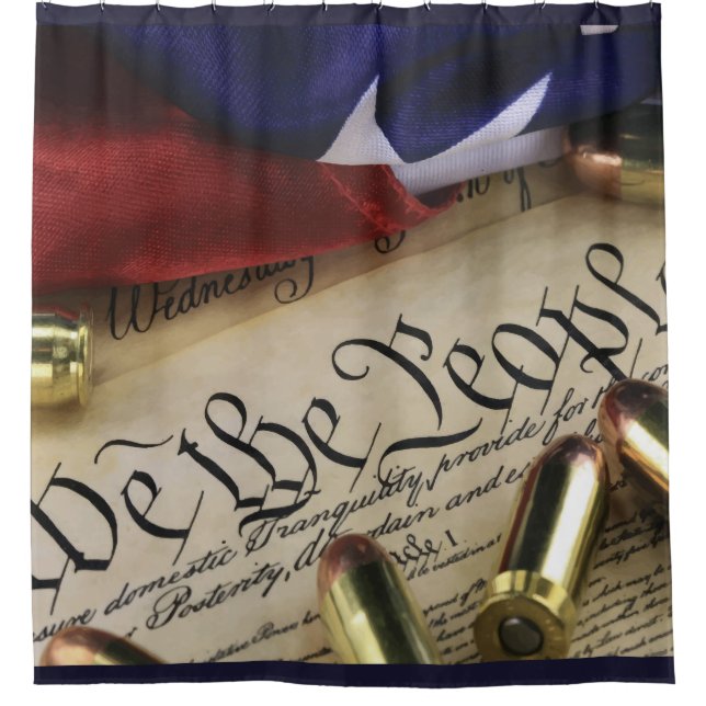 Cortina De Ducha Declaración de Independencia (Anverso)