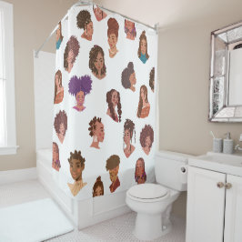 Cortina De Ducha Decoración del cuarto de baño milenario