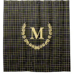 Cortina De Ducha Decoración moderna en el cuarto de baño con un mot