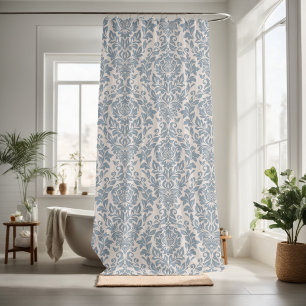 Cortina De Ducha Decorativo ornamental de color simple