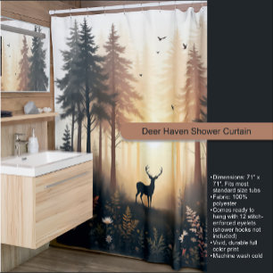 Cortina de ducha Deer Haven