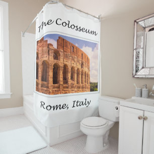 Cortina de ducha del Coliseo Roma, Italia