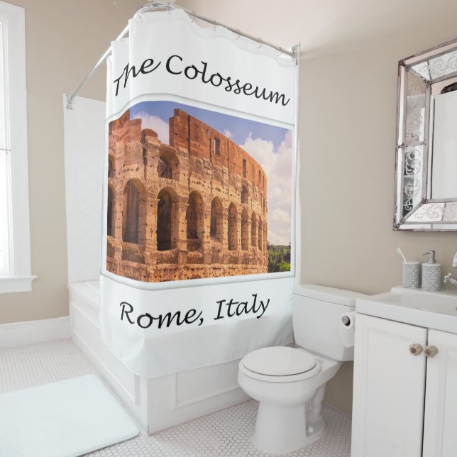 Cortina de ducha del Coliseo Roma, Italia (In situ)