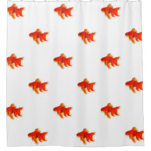 Cortina de ducha del Goldfish el dormir