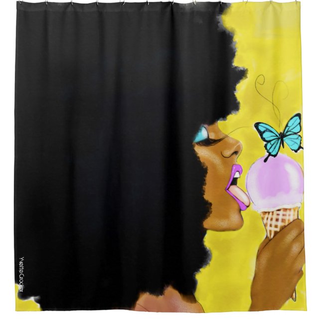 Cortina de ducha del helado (Anverso)