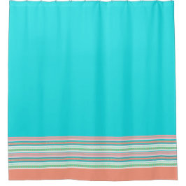 Cortina de ducha del sudoeste colorida