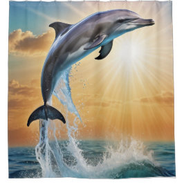 Cortina De Ducha Delfín guapo