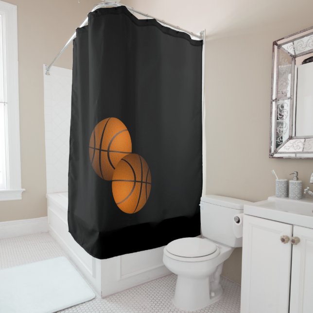 Cortina de ducha deportiva de baloncesto (In situ)