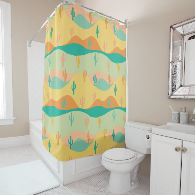 Cortina De Ducha Desierto (In situ)